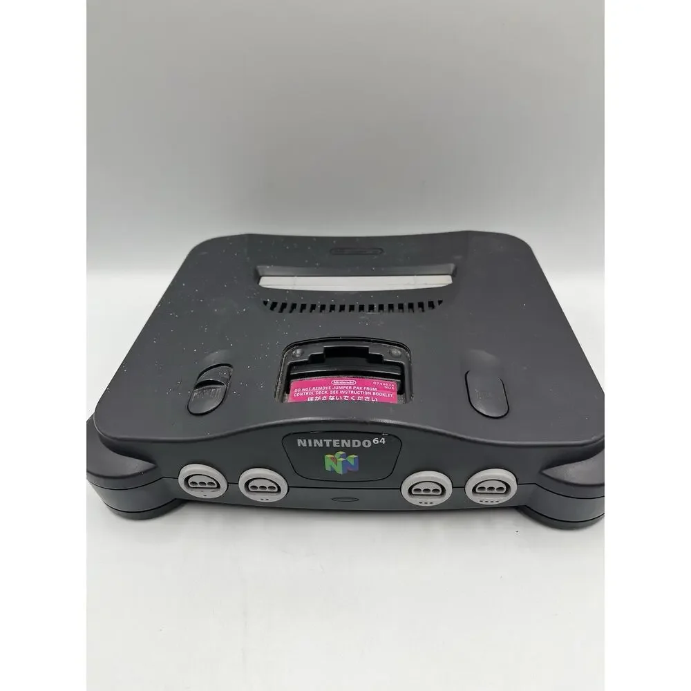 Nintendo 64 Home Console Only Black - TESTED